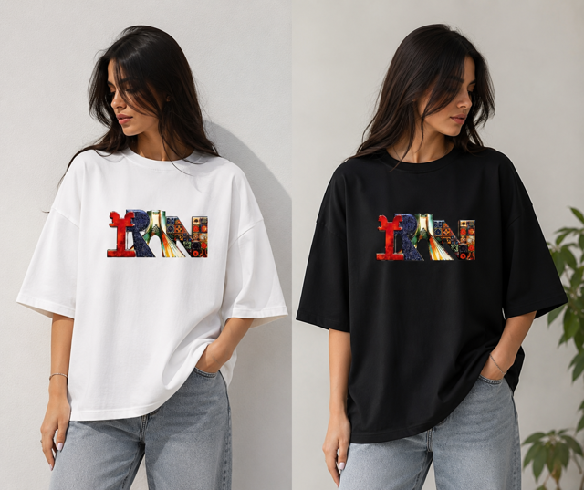 تیشرت سامر طرح Iran